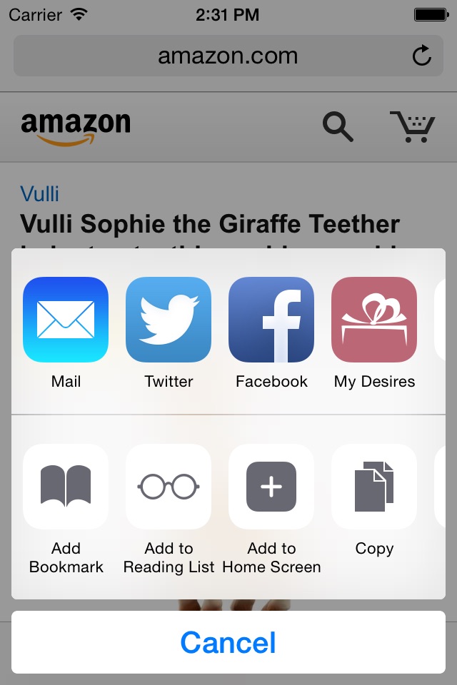 Mes Envies - Liste de cadeaux screenshot 2