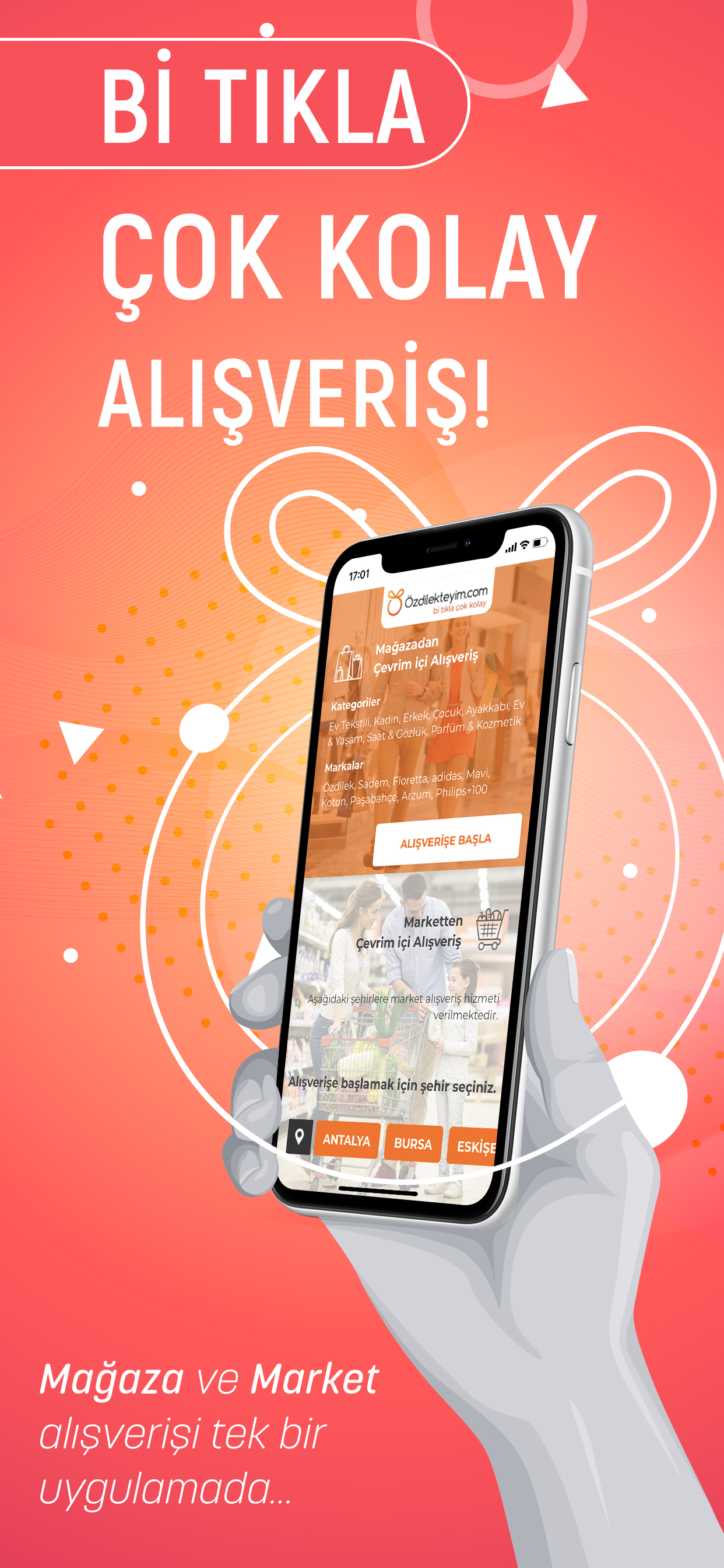 Özdilekteyim:Online Alışveriş