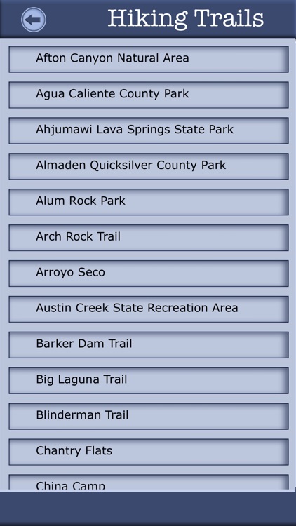 California Camping & Hiking Trails