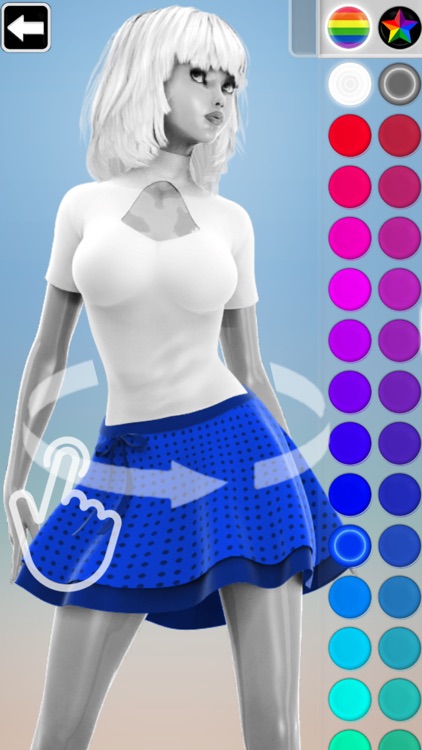 DressDolls 3D Color & Dress Up