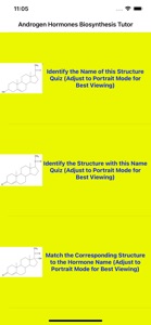 Androgen Hormones Tutor screenshot #1 for iPhone