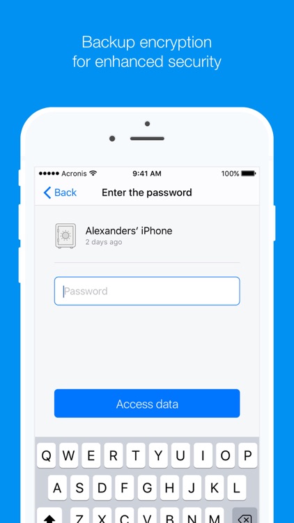 Mobile Backup for Business