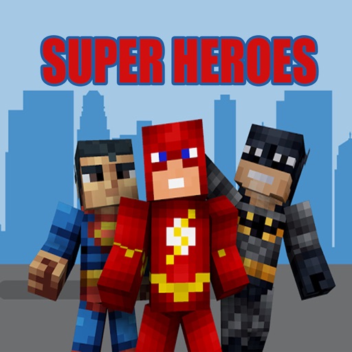 SuperHero SKINS App for Minecraft PE - MCPE Skins iOS App