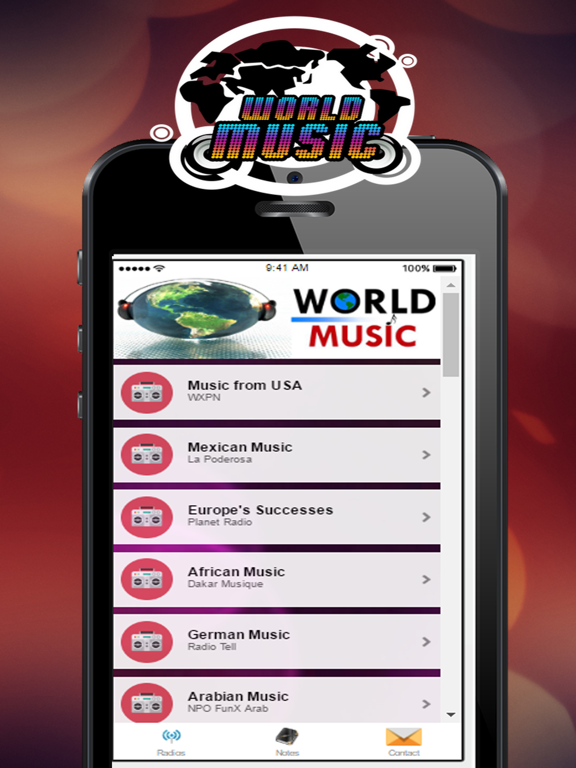 Screenshot #4 pour A+ World Radios In All Languages - World Radios
