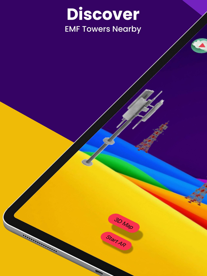 Cell Tower EMF Locator LTE Map