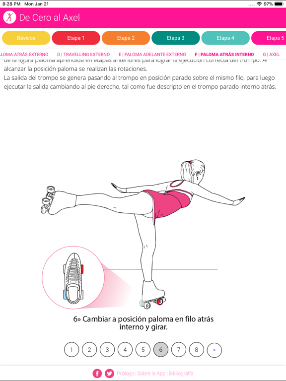 De Cero Al Axel iPad screenshot 6 - Sports app