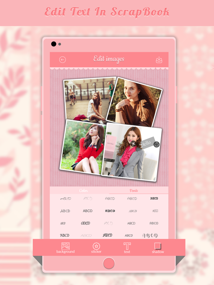 Photo Scrapbook Collage Maker