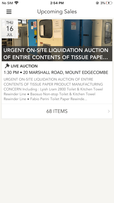 Peter Maskell Auctioneers Screenshot