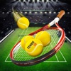 テニスの試合-スポーツ球技