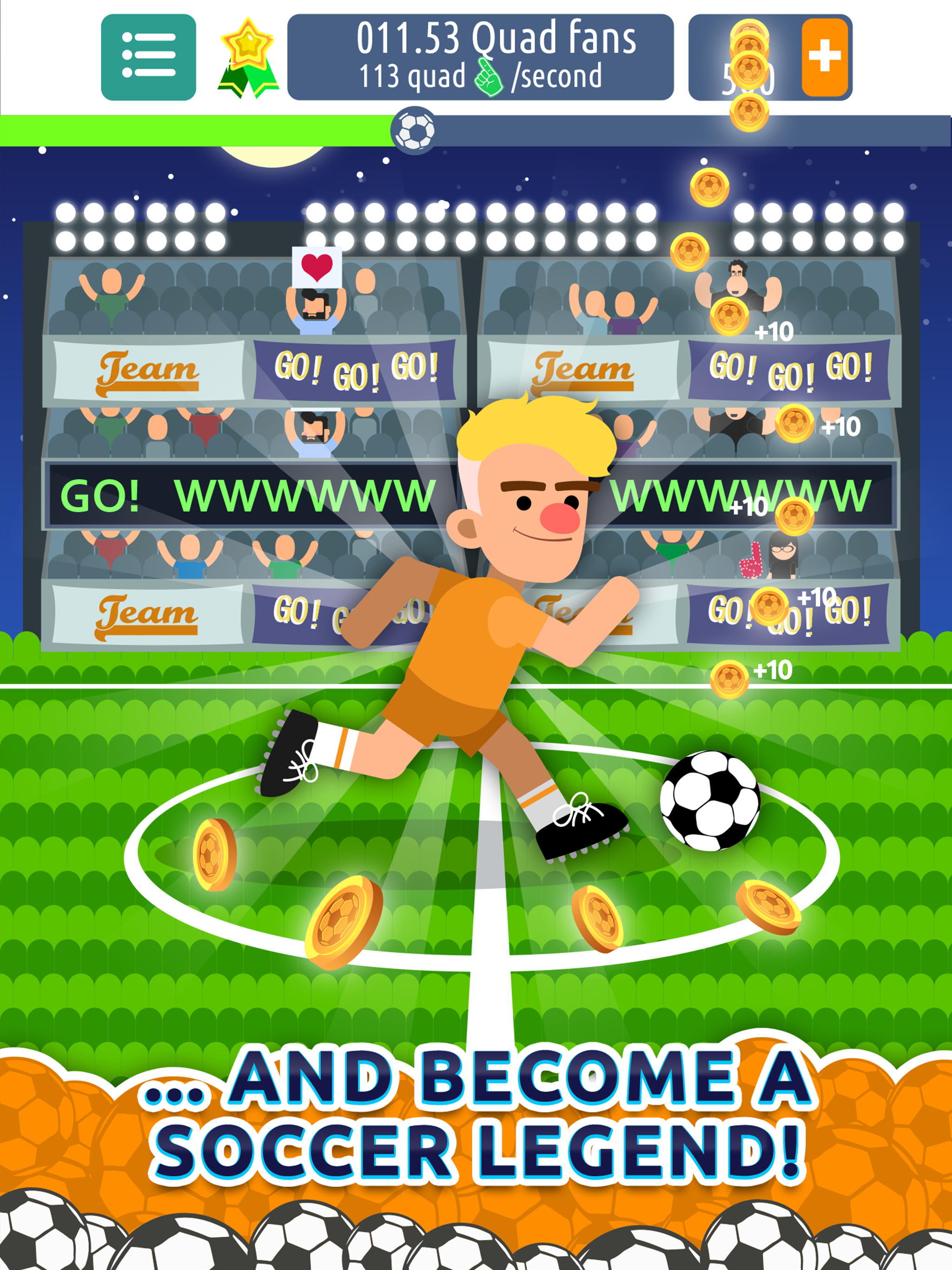 Legend Soccer Clicker - Become a Football Star!