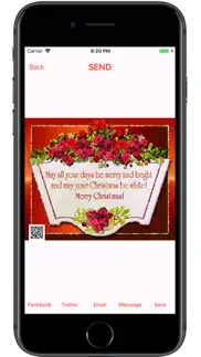 merry christmas - gift card iphone screenshot 3
