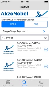 MSDS/TDS Library screenshot #2 for iPhone