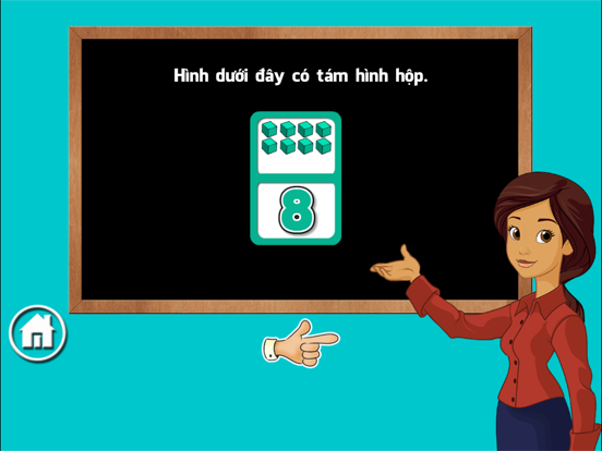 Screenshot #6 pour Cùng Bé Học Số - Học Đếm Các Đồ Vật
