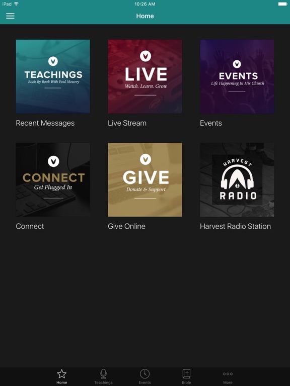 Screenshot #4 pour Harvest Fellowship App