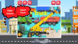 street vehicles jigsaw puzzle games for kids iphone screenshot 4