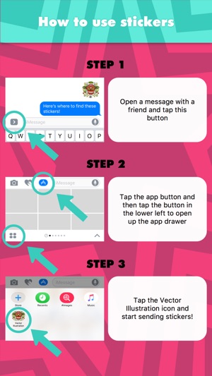 Vector Illustration stickers by mang baroek(圖2)-速報App