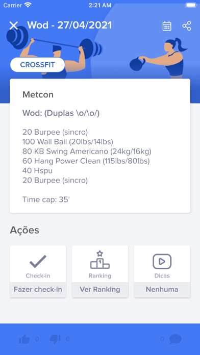 Tecnofit Box Screenshot