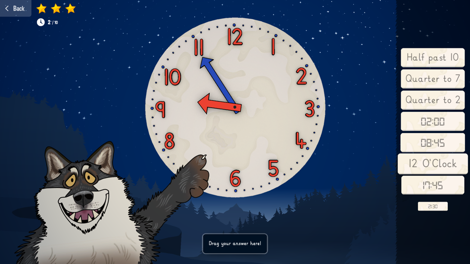 #1. What Time is it Mr. Wolf? (iOS) 由: Teacher's Pet