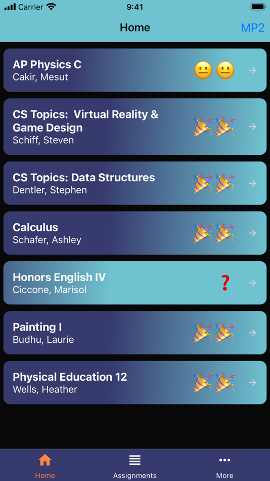 #1. GradeView - Grades Simplified (iOS) 来自: Karthik Sankar