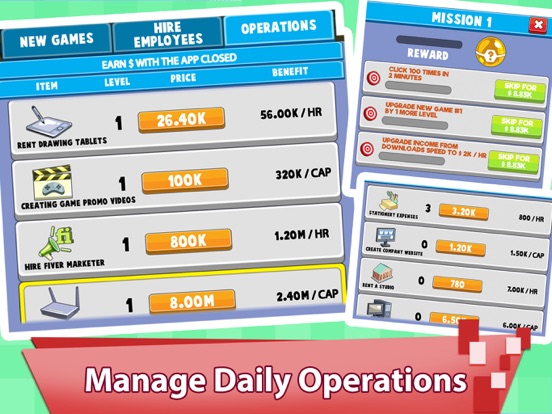 Video Game Tycoon: Idle Empire iPad screenshot 7 - Games app