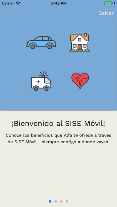 SISE Móvil Screenshot