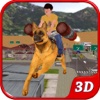 Flying Dog Simulator – Run and Fly to Rescue City