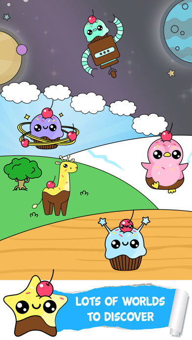 Screenshot #1 pour Cupcake Evolution - Scream Go