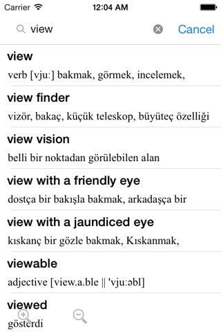 Turkish Dictionary - Dict Box screenshot 2