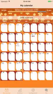 womanlog pregnancy calendar iphone capturas de pantalla 1