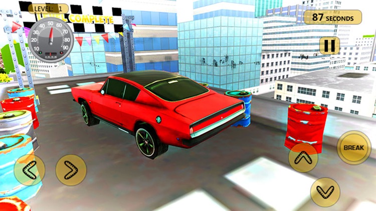 Roof Jumping Car Parking - Racing Game screenshot-3