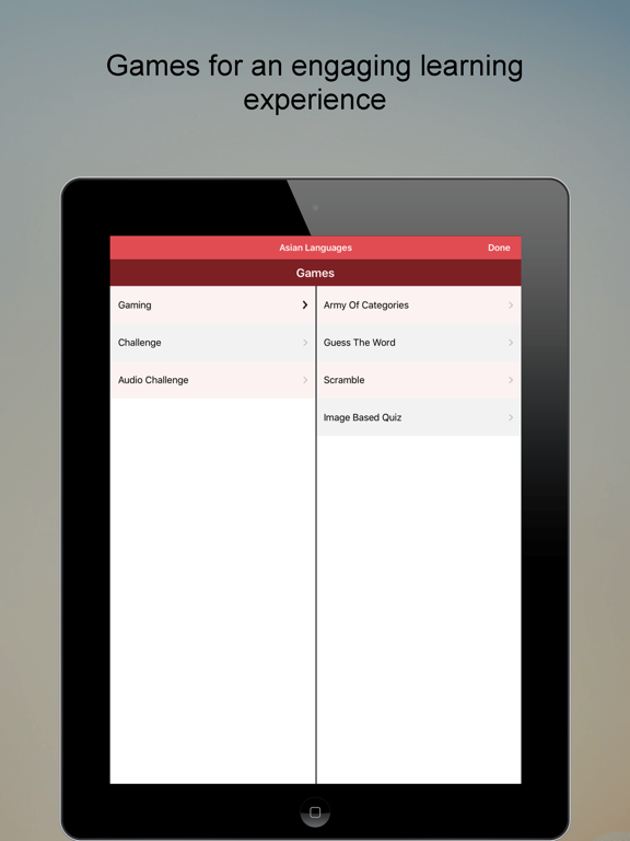 Screenshot #6 pour Learn Asian Languages SMART Guide