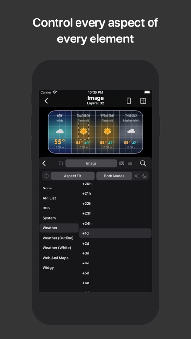 Screenshot #3 pour Widgy Widgets: Home/Lock/Watch