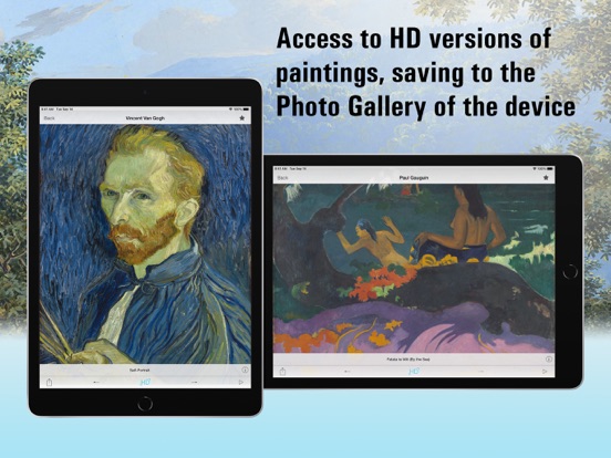 National Gallery of Art HD iPad app afbeelding 3