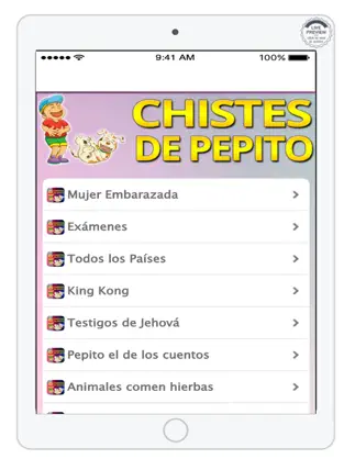 Captura 2 Chistes Graciosos de Pepito iphone