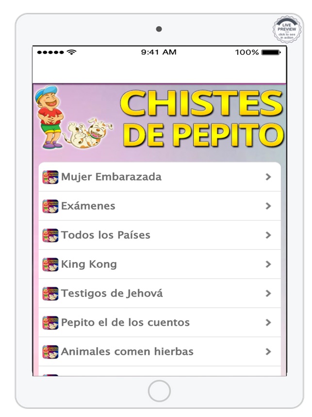Chistes Graciosos de Pepito en App Store