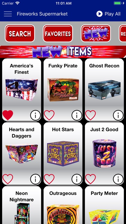 Fireworks Supermarket