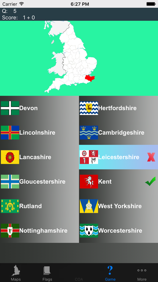 #3. English Counties, Flags and Maps (iOS) 由: Ralph DMello
