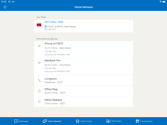 Screenshot #5 pour MyFRITZ!App