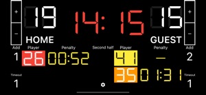 Simple Handball Scoreboard screenshot #1 for iPhone