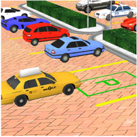 Taxi Driver Car Parking Games