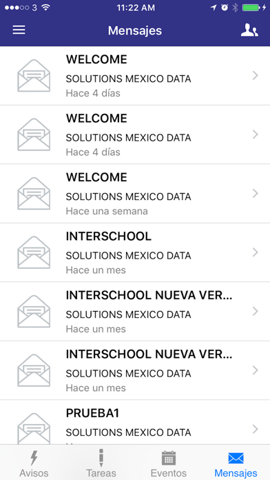 Interschool screenshot