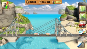 Bridge Constructor Playground! screenshot #1 for iPhone