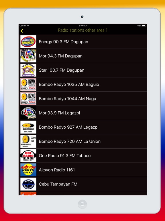 Screenshot #5 pour Radio Philippines FM - Live Radio Stations Online