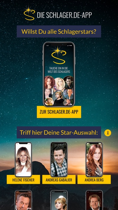 Schlager.de | Promi-News Screenshot