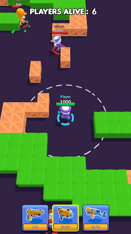 #5. Battleground IO (iOS) 由: Rawky Studios