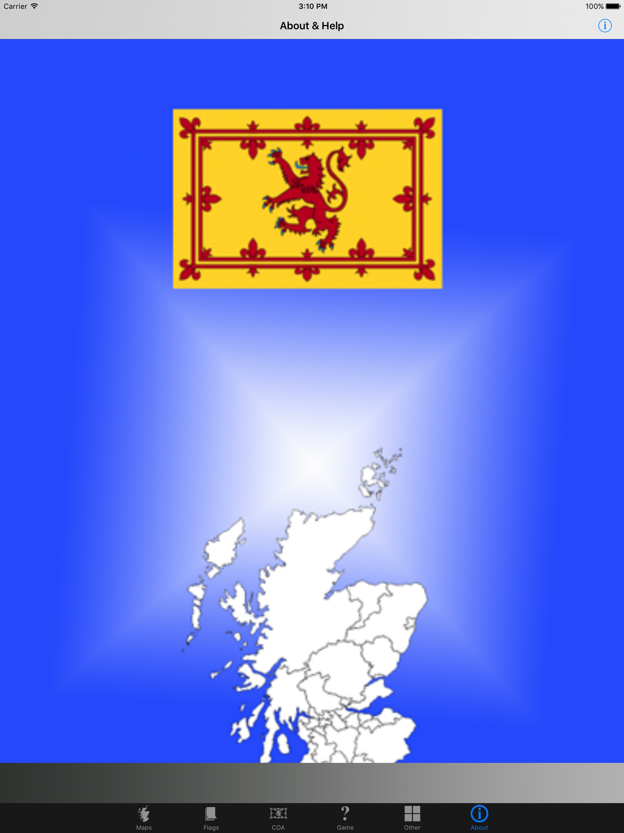 Scotland Council Maps and Capitals