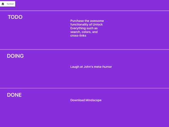 Mindscope - Thought Organizer iPad screenshot 4 - Productivity app