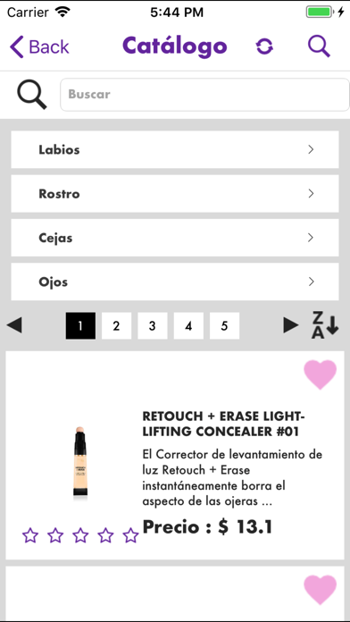 IVI MAKEUP STORE Screenshot