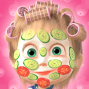Masha and the Bear Hair Salon