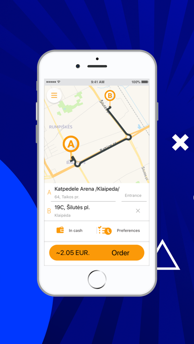 TAXASVB - taxi in Lithuania screenshot 2